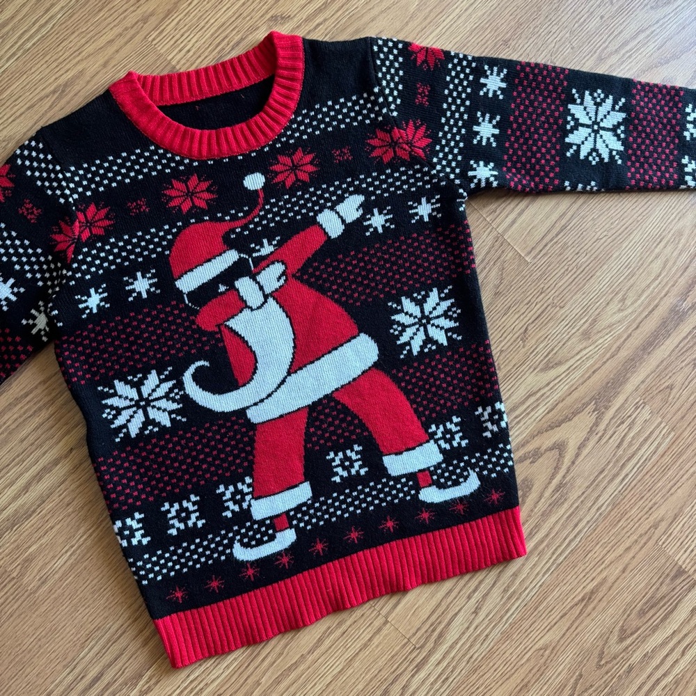 Dabbin’ Santa Ugly Christmas Sweater